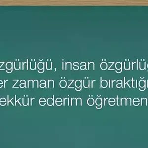 24 Kasım Öğretmenler Günü